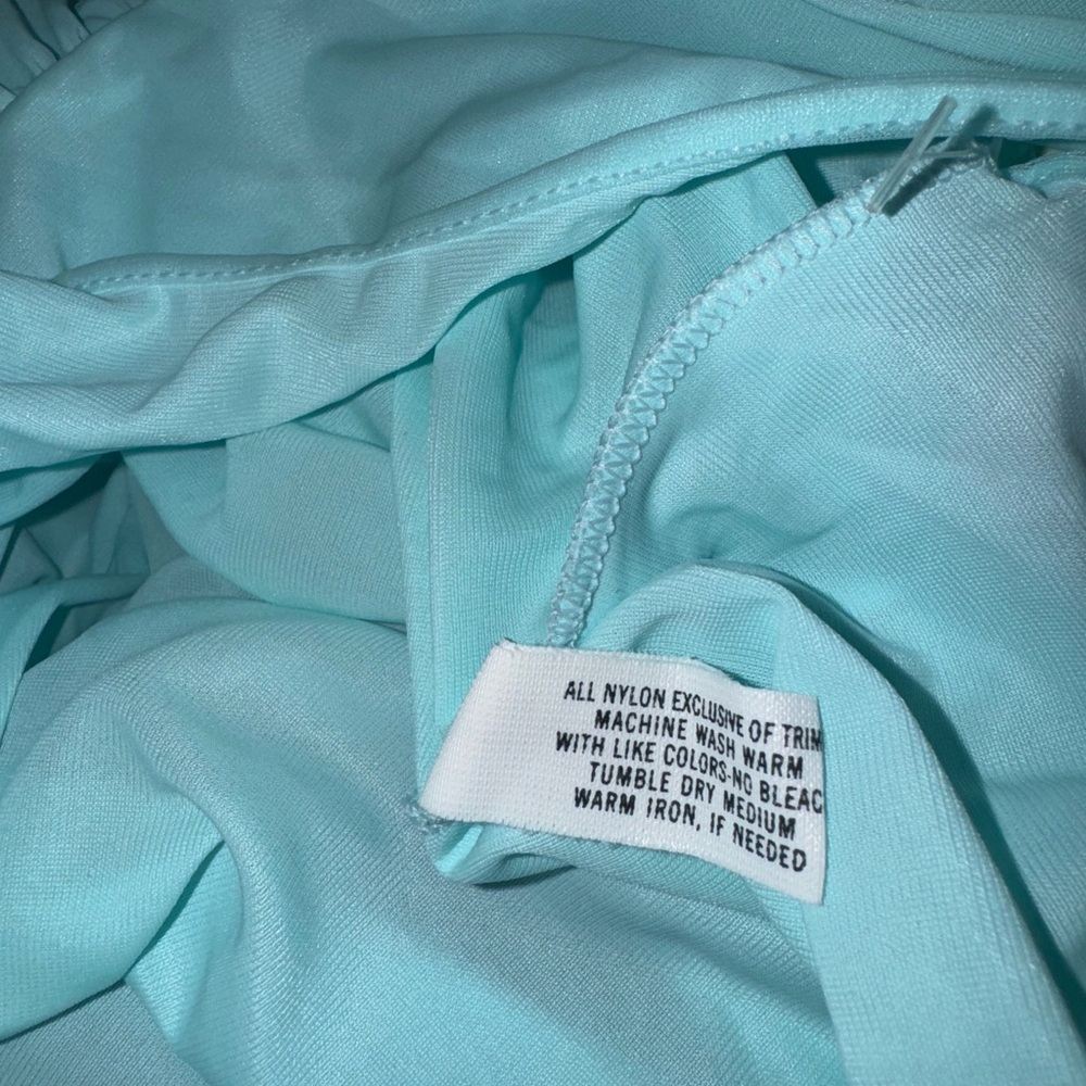 Vintage NWT Shadowline Sea‎ Foam Gown, size Large - Picture 6 of 7